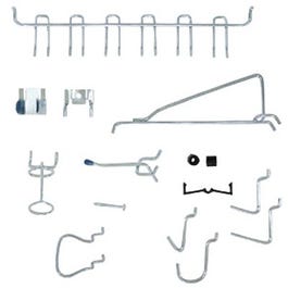 Peg Hook Assortment, 47 Pieces