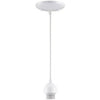 Decorative Mini Pendant Light Kit, White