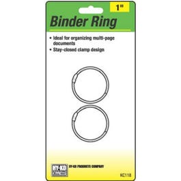 Binder Ring, 1-In., 2-Pk.