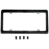 License Plate Frame, Sport, Black ABS