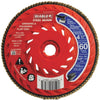 Diablo Steel Demon 4-1/2 In. x 5/8 In.-11 60-Grit Type 29 Angle Grinder Flap Disc with Hub