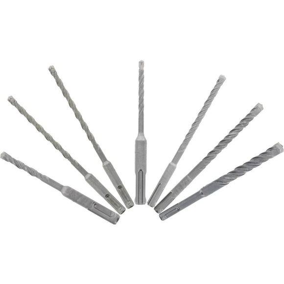 Diablo Rebar Demon SDS-Plus 4-Cutter Carbide Head Masonry Drill Bit Set (7-Piece)