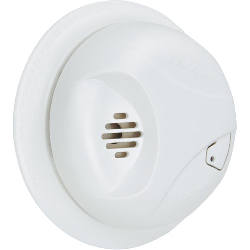 First Alert Battery Operated 9V Ionization Smoke Alarm with Hush