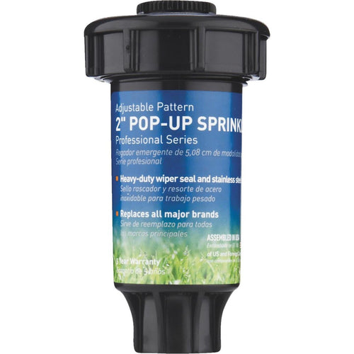 Orbit 2 In. 25 Deg. to 360 Deg. Spring-Loaded Sprinkler Pop-Up Head