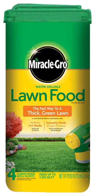 Miracle-Gro® Water Soluble Lawn Food