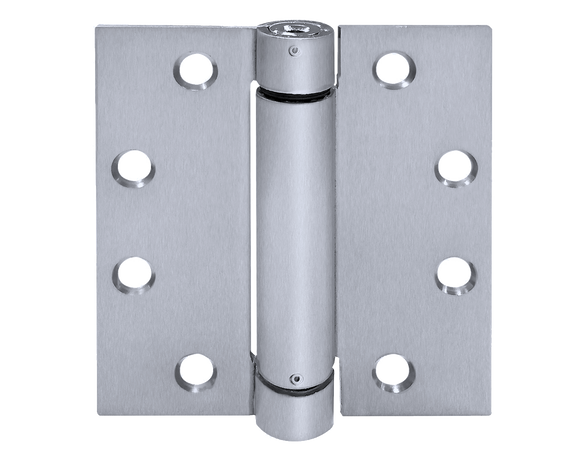 Tell Manufacturing Spring Hinge With Square Corners, Stainless Steel, 3.5